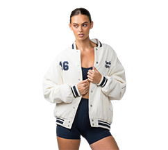 Retro Cord Bomber Jacket